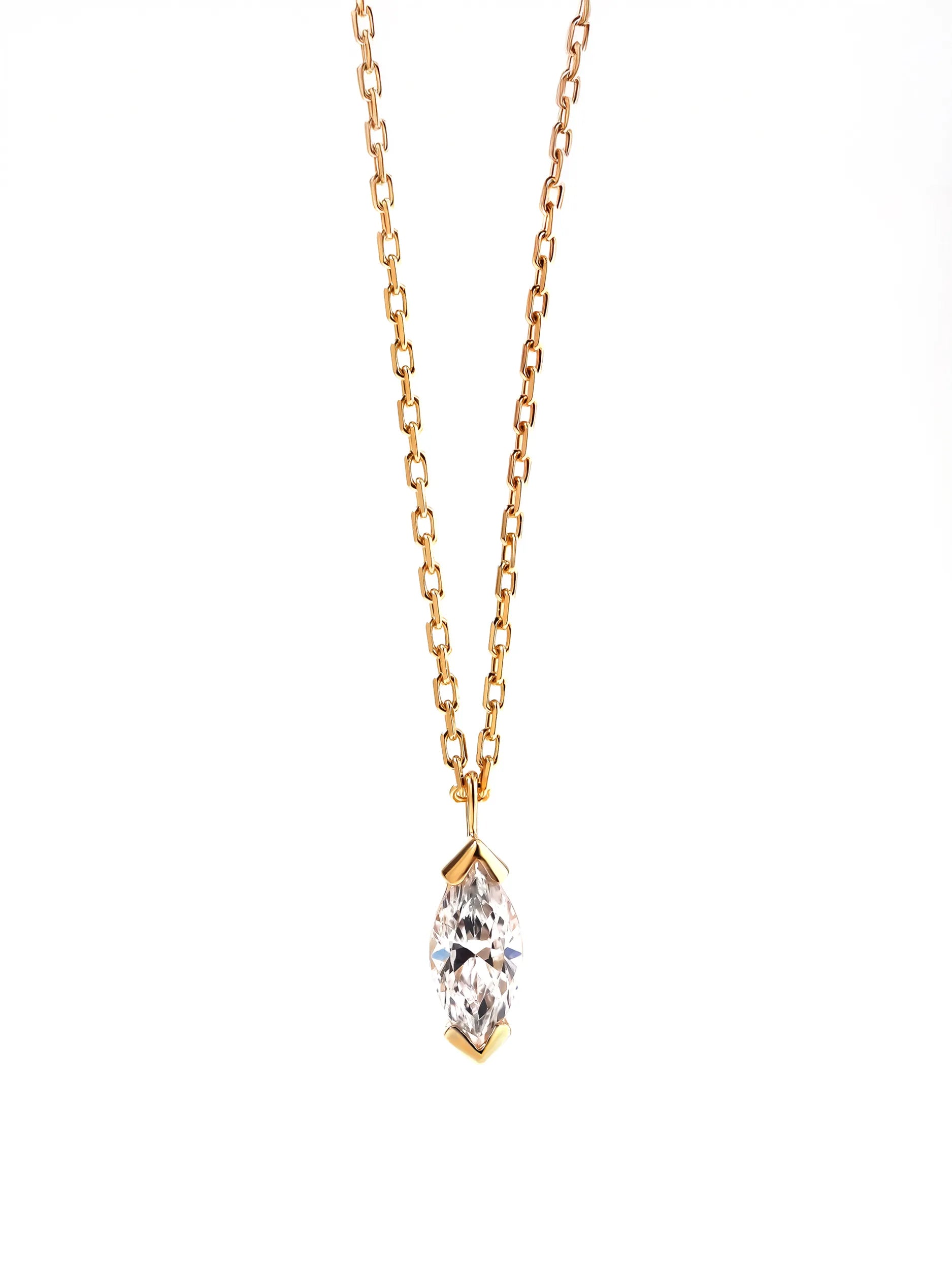 マーキスカット ホールド ネックレス