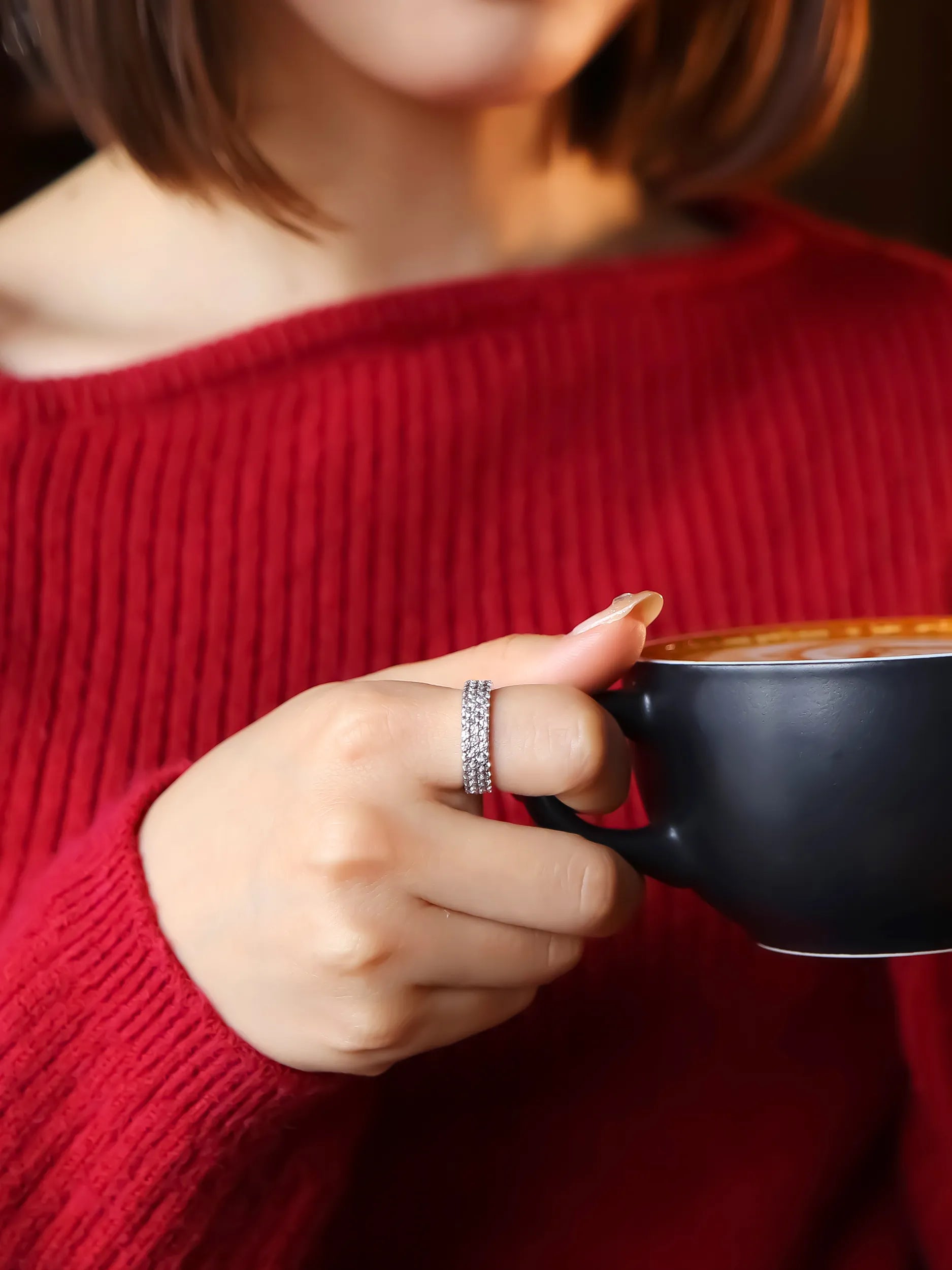 トリプルパヴェ リング