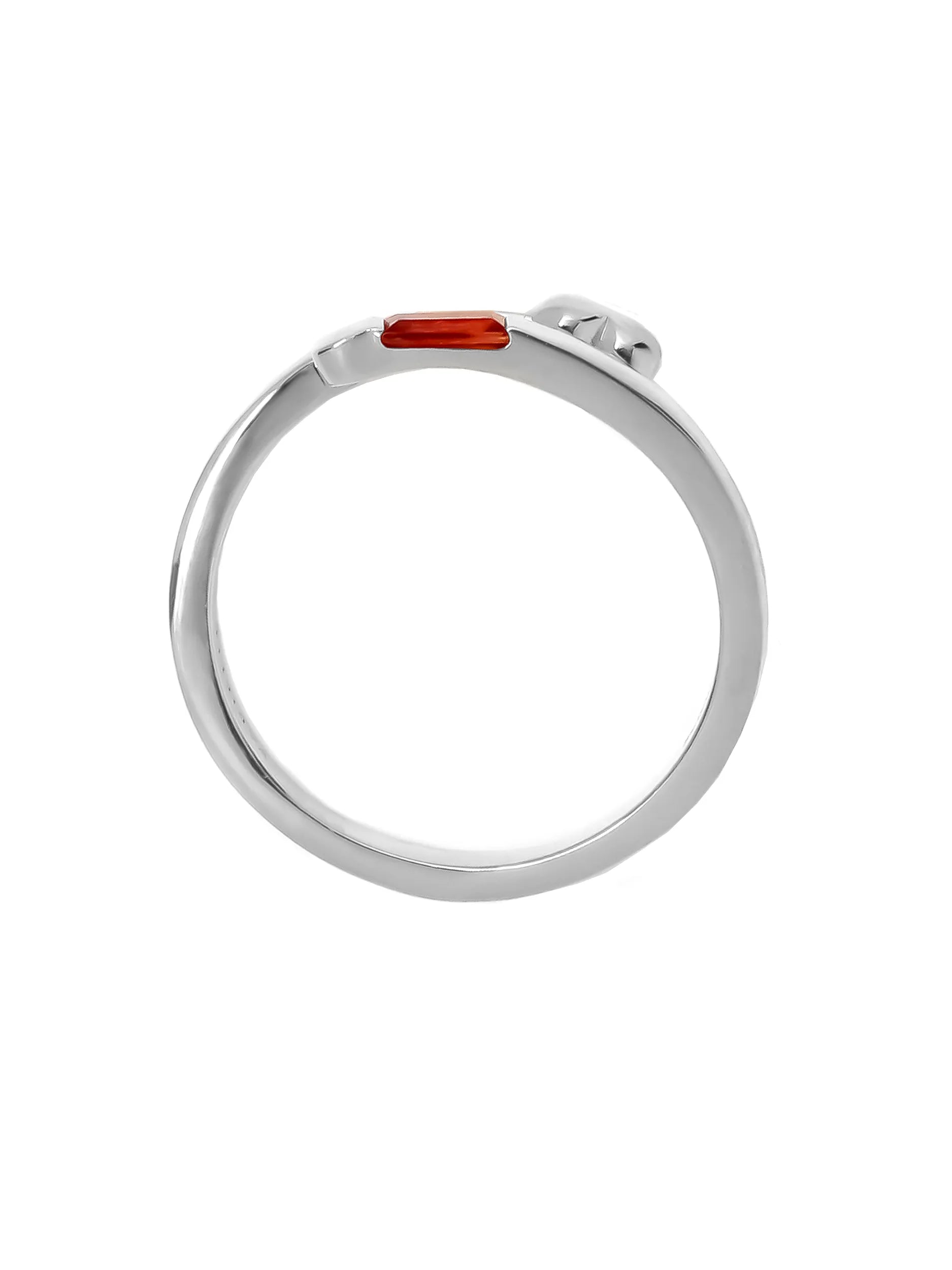 ガーネット エンブレイス ハートリング