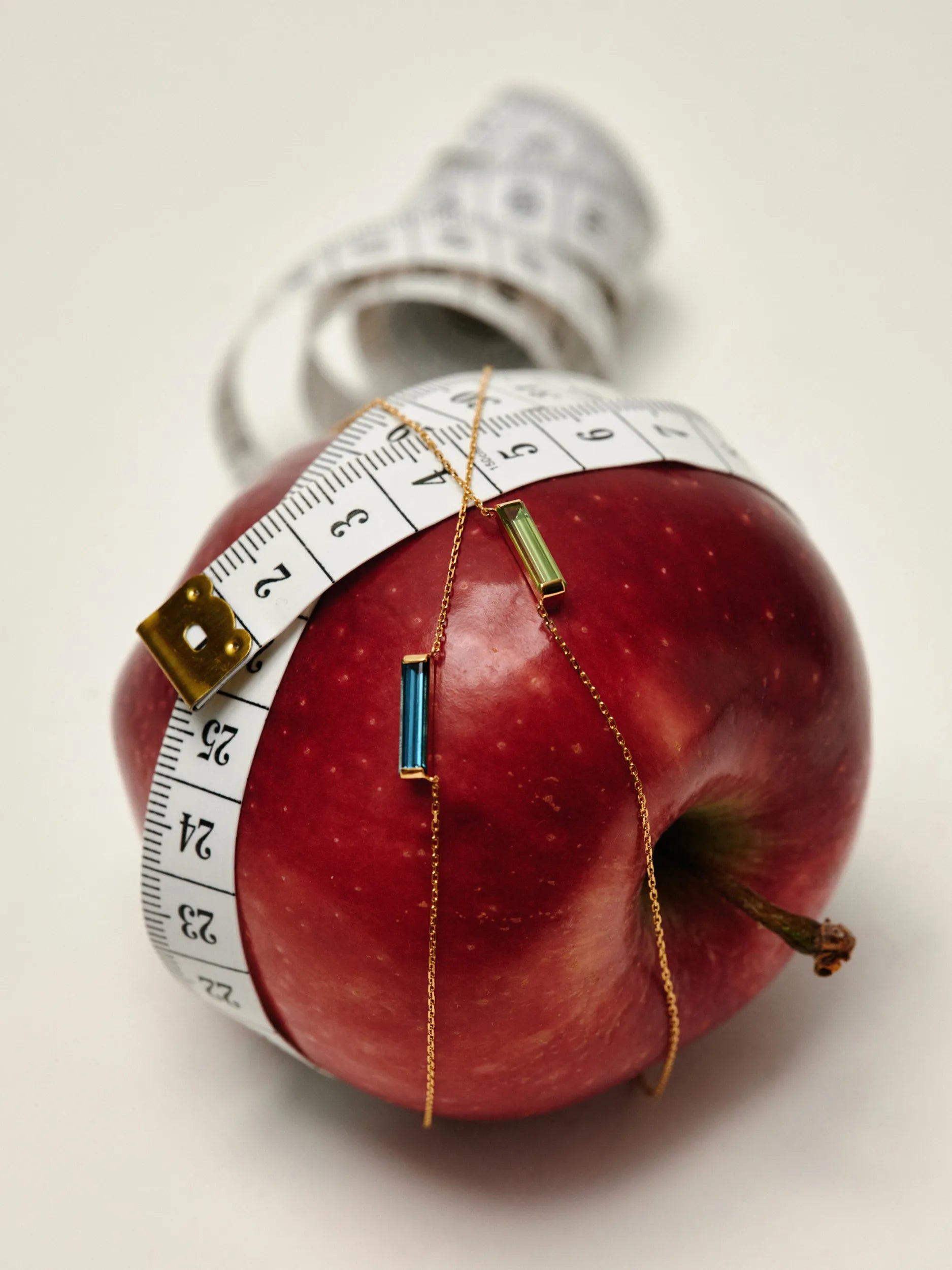 ペリドット ホリゾンタル ネックレス