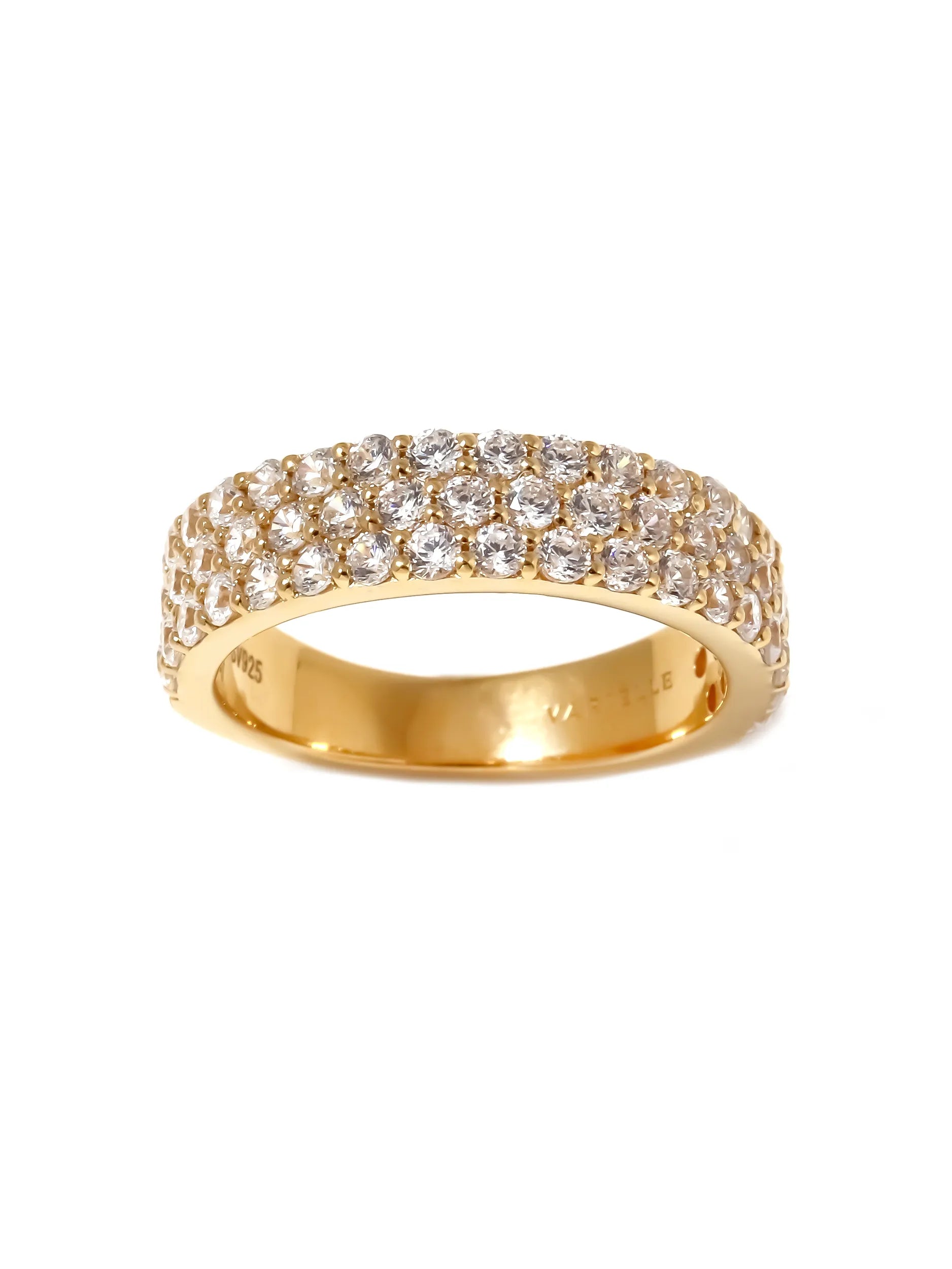 トリプルパヴェ リング