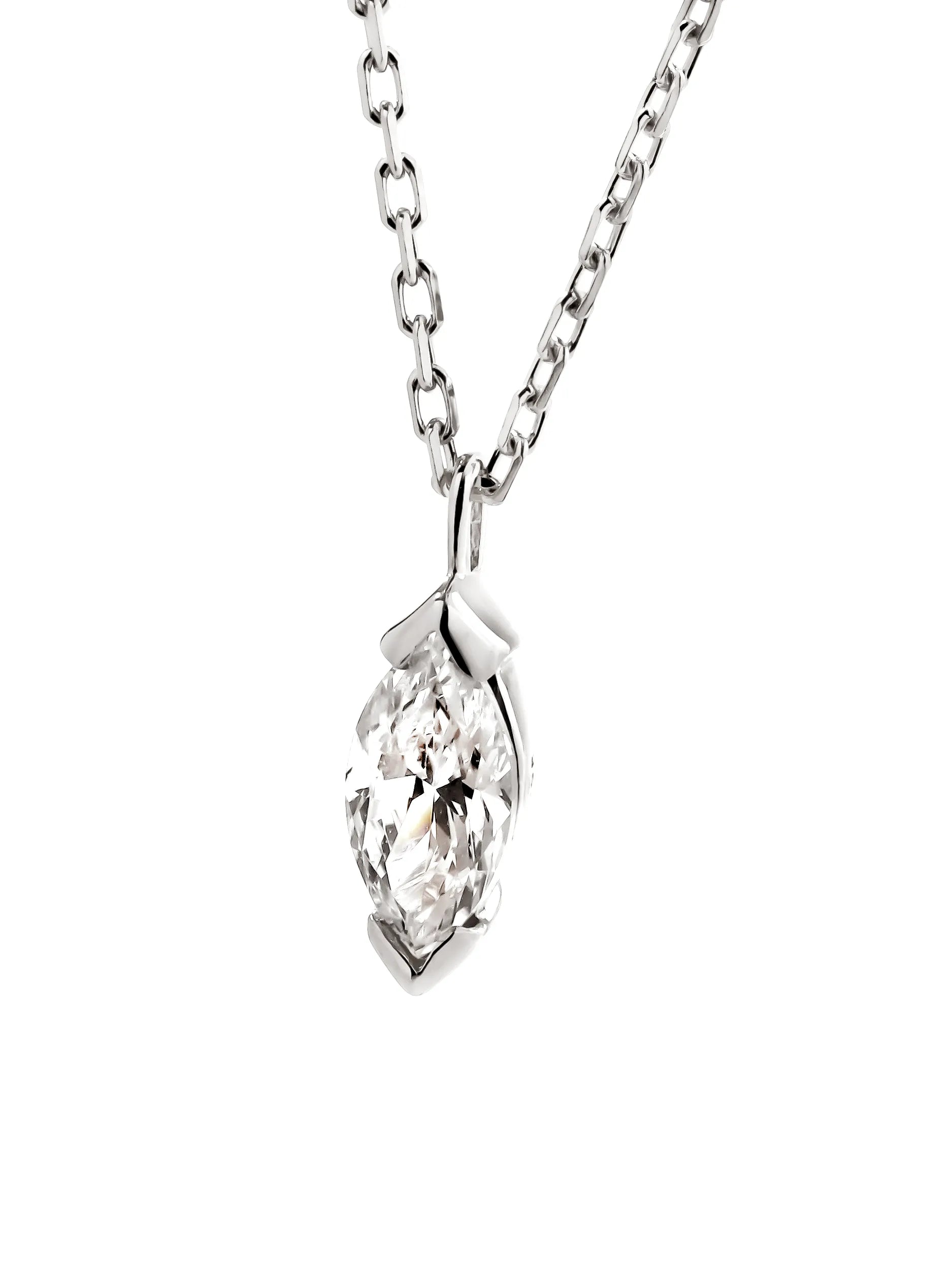 マーキスカット ホールド ネックレス