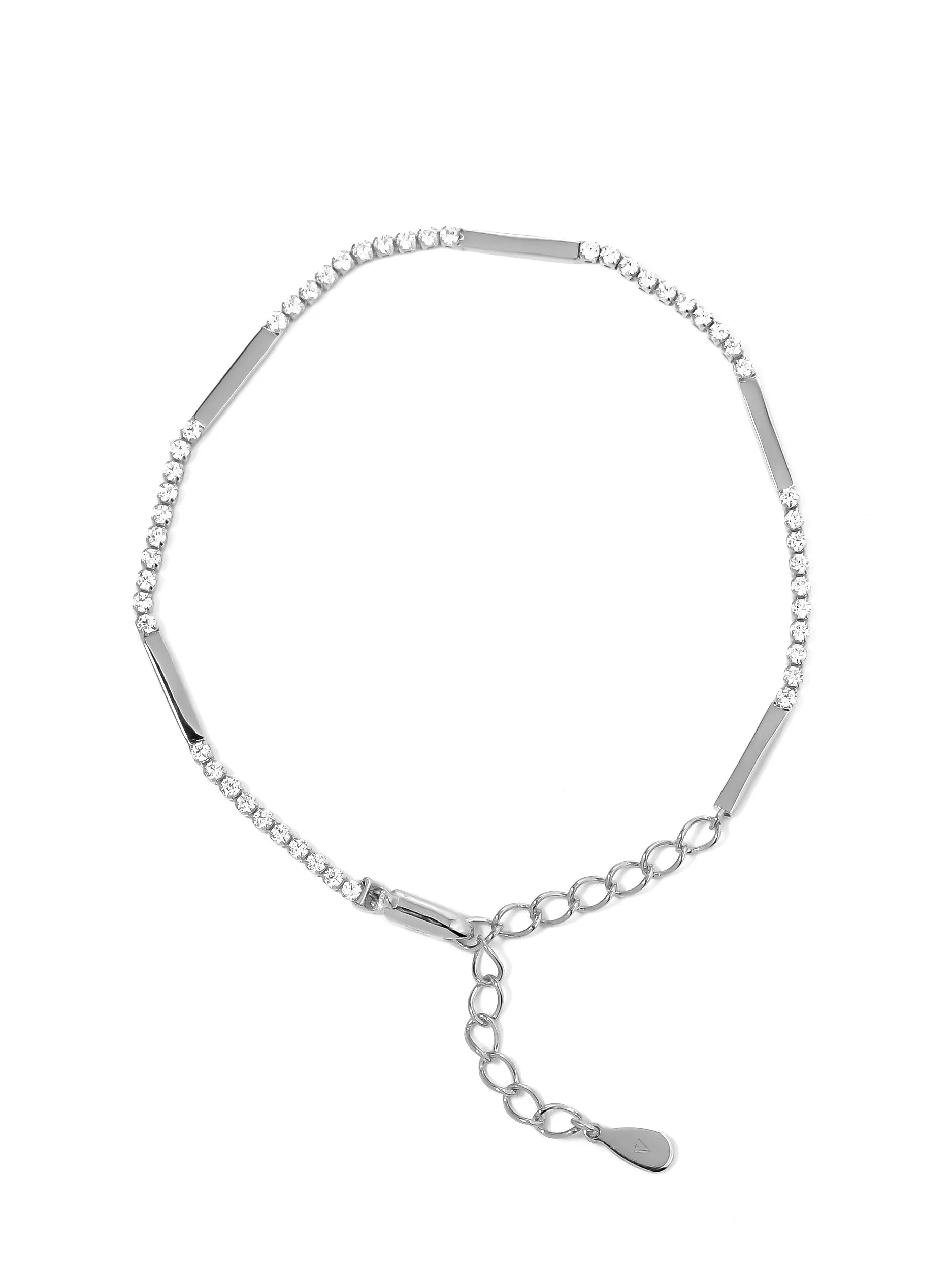 [Silk chain] フルオルタネイトバー ブレスレット