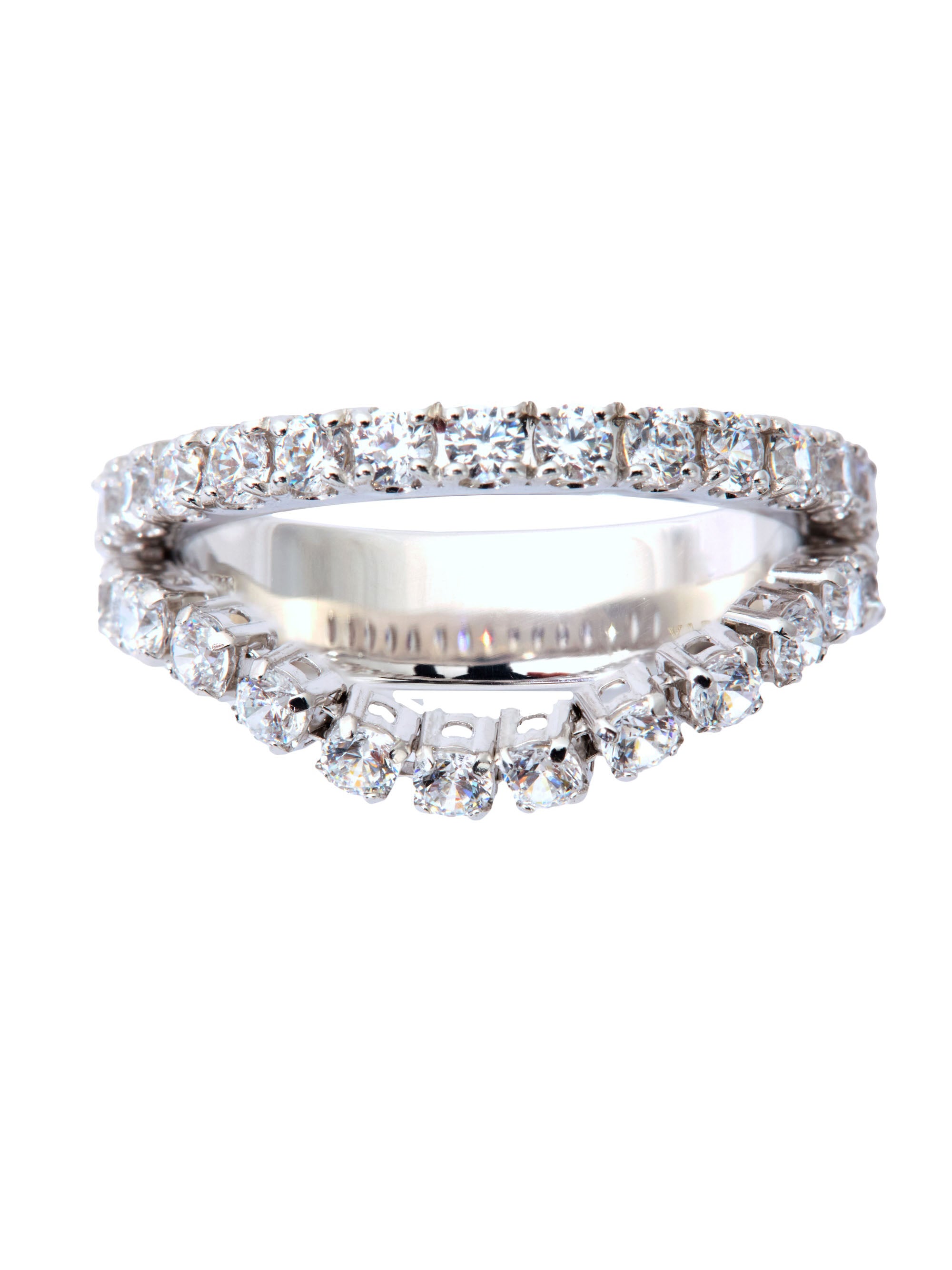 [Silk chain]  ダブルライン ドレープ  リング