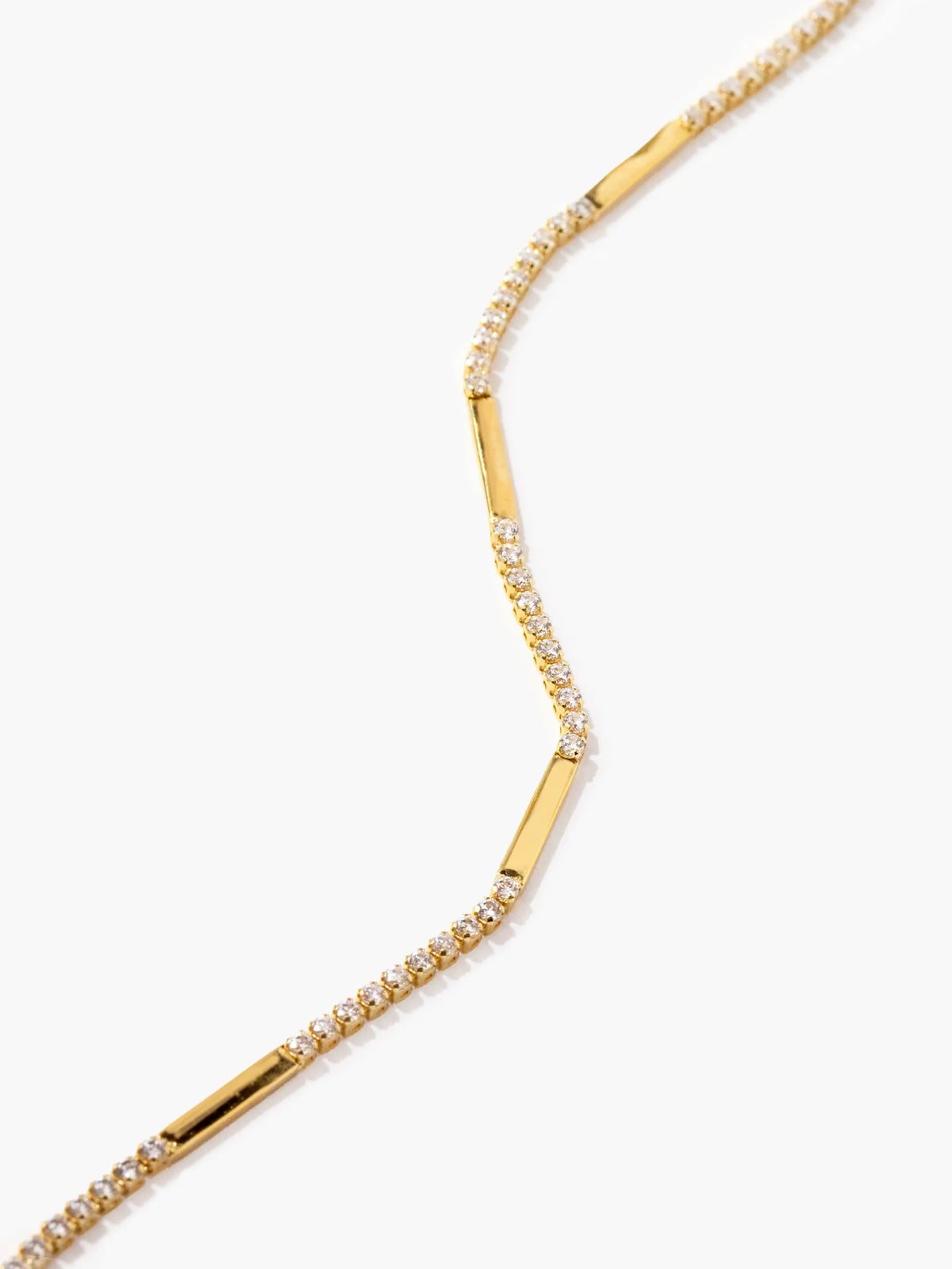 [Silk chain] フルオルタネイトバー ブレスレット