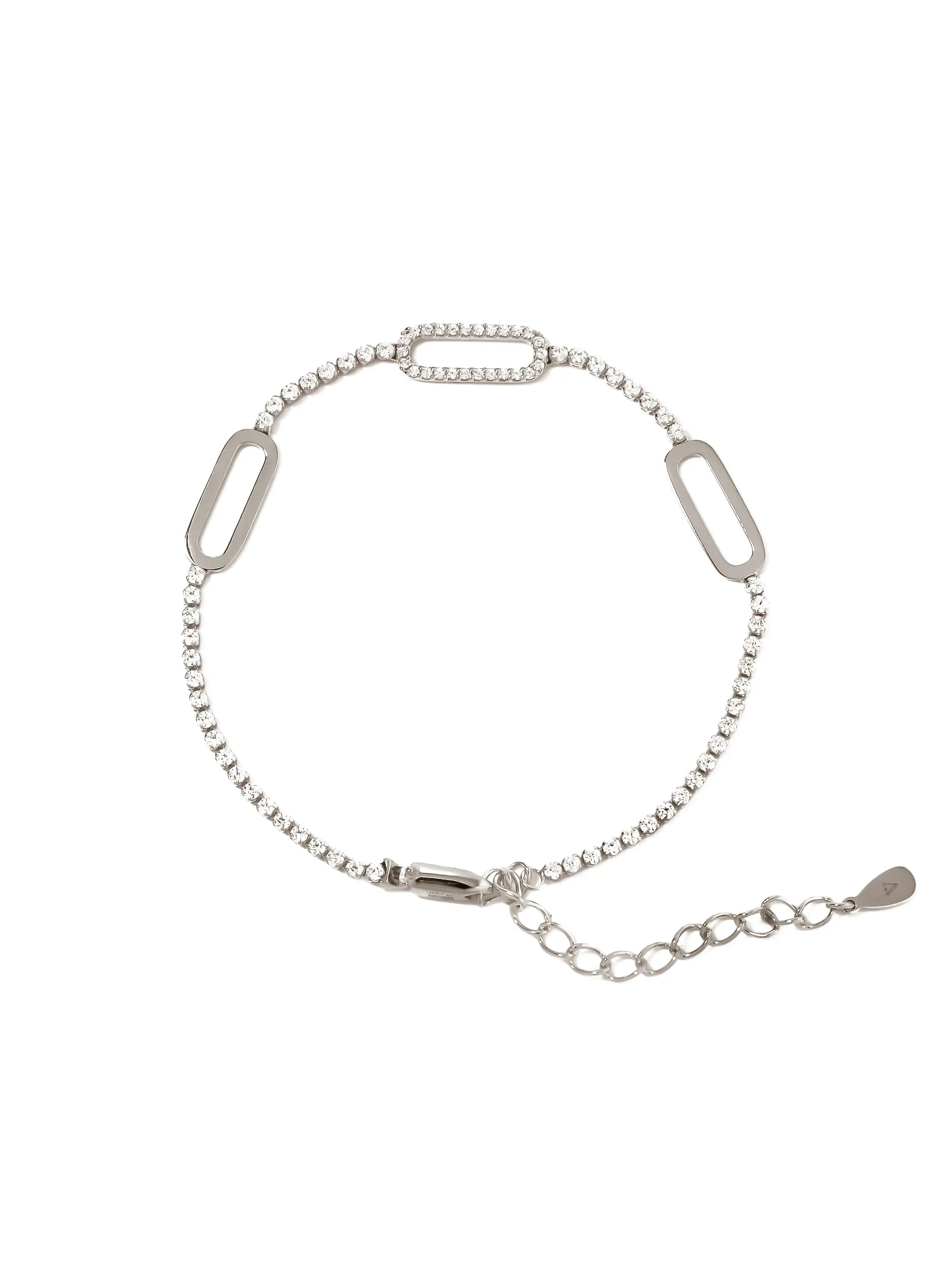 [Silk chain] オーバルライン ブレスレット