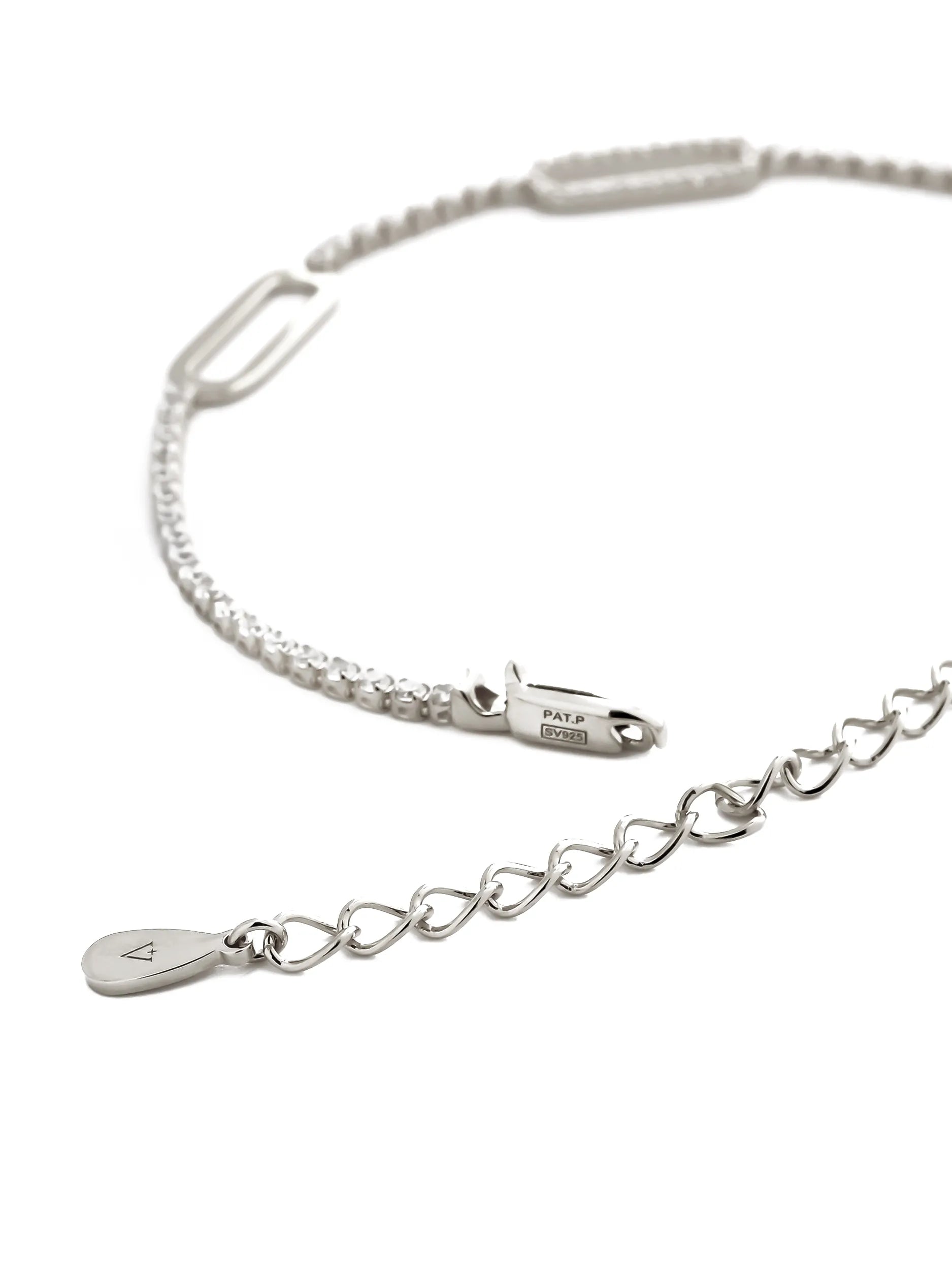 [Silk chain] オーバルライン ブレスレット