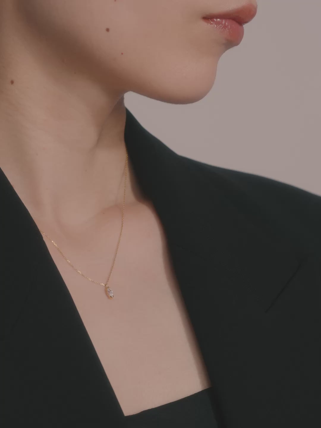 マーキスカット ホールド ネックレス｜VARIÉLLE公式ストア