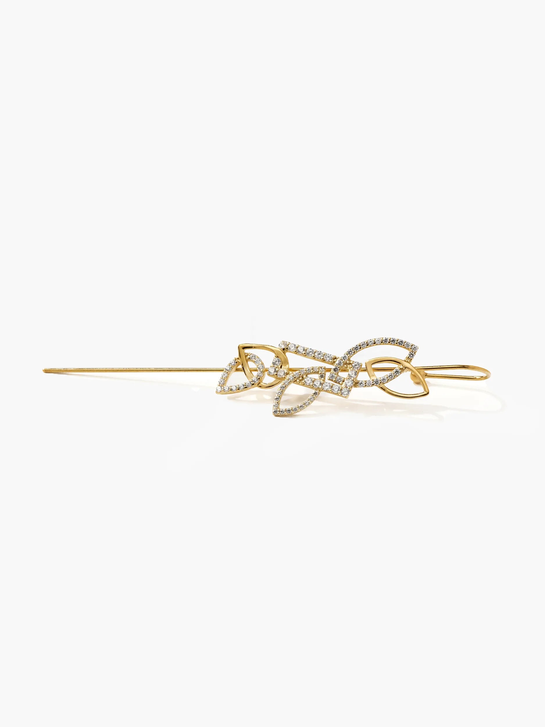 ジオメトリック イヤーフックピアス